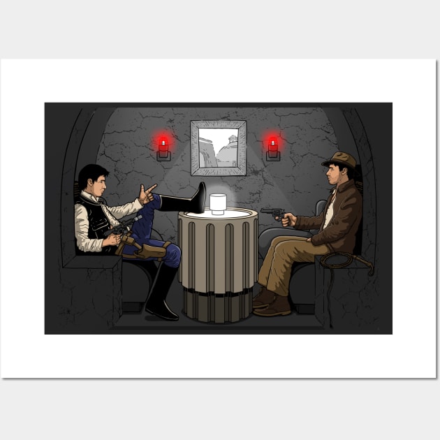 The cantina paradox. Wall Art by JCMaziu